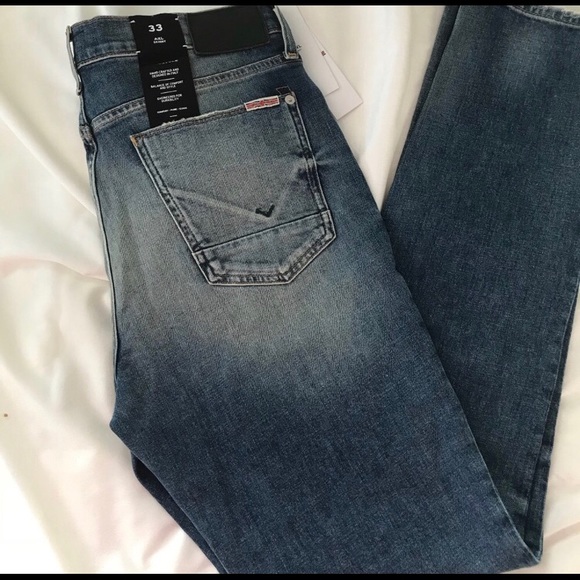 Hudson Jeans Other - Men’s Hudson distressed skinny stretch jeans denim